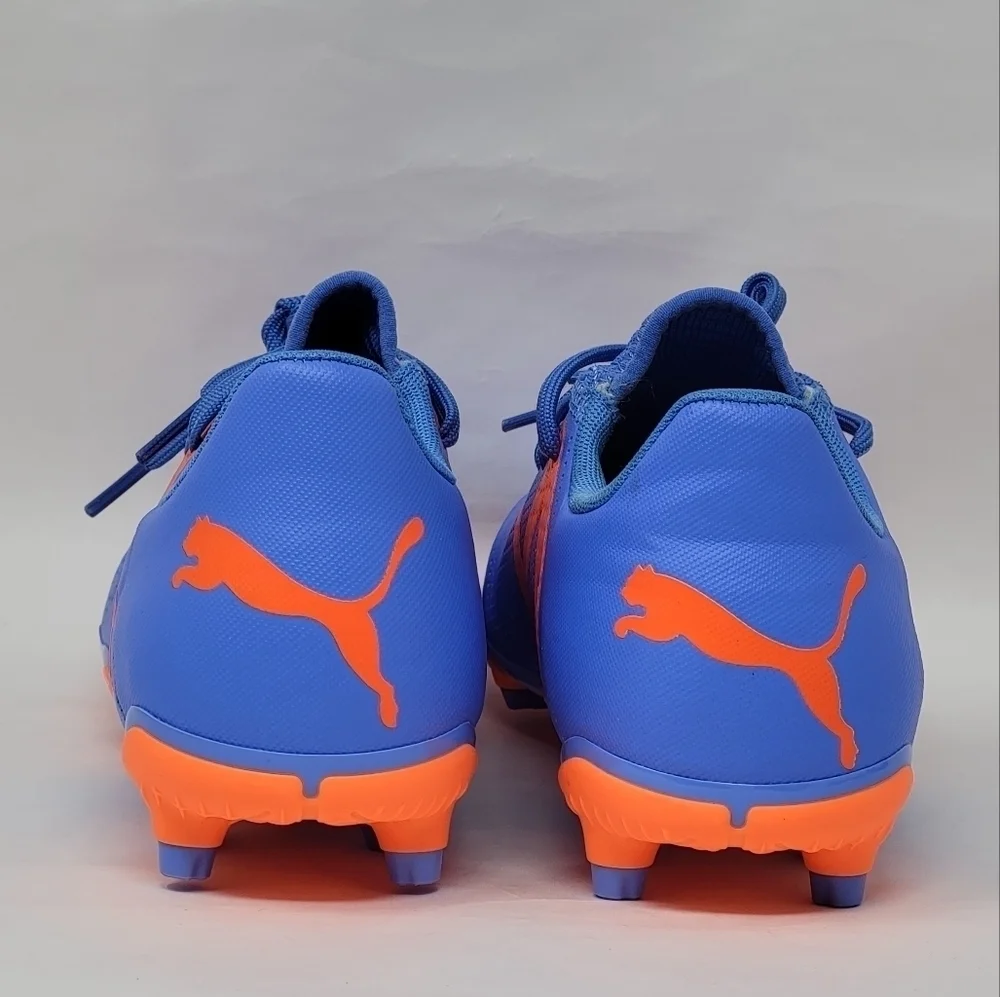 Puma Future Play FG AG Blue Orange Soccer Shoes Cleats 107187 01 Mens Sz 7 New